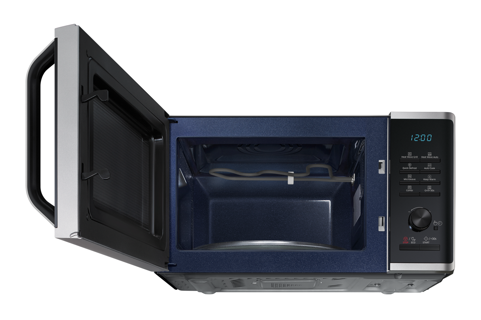 low-front-open silver