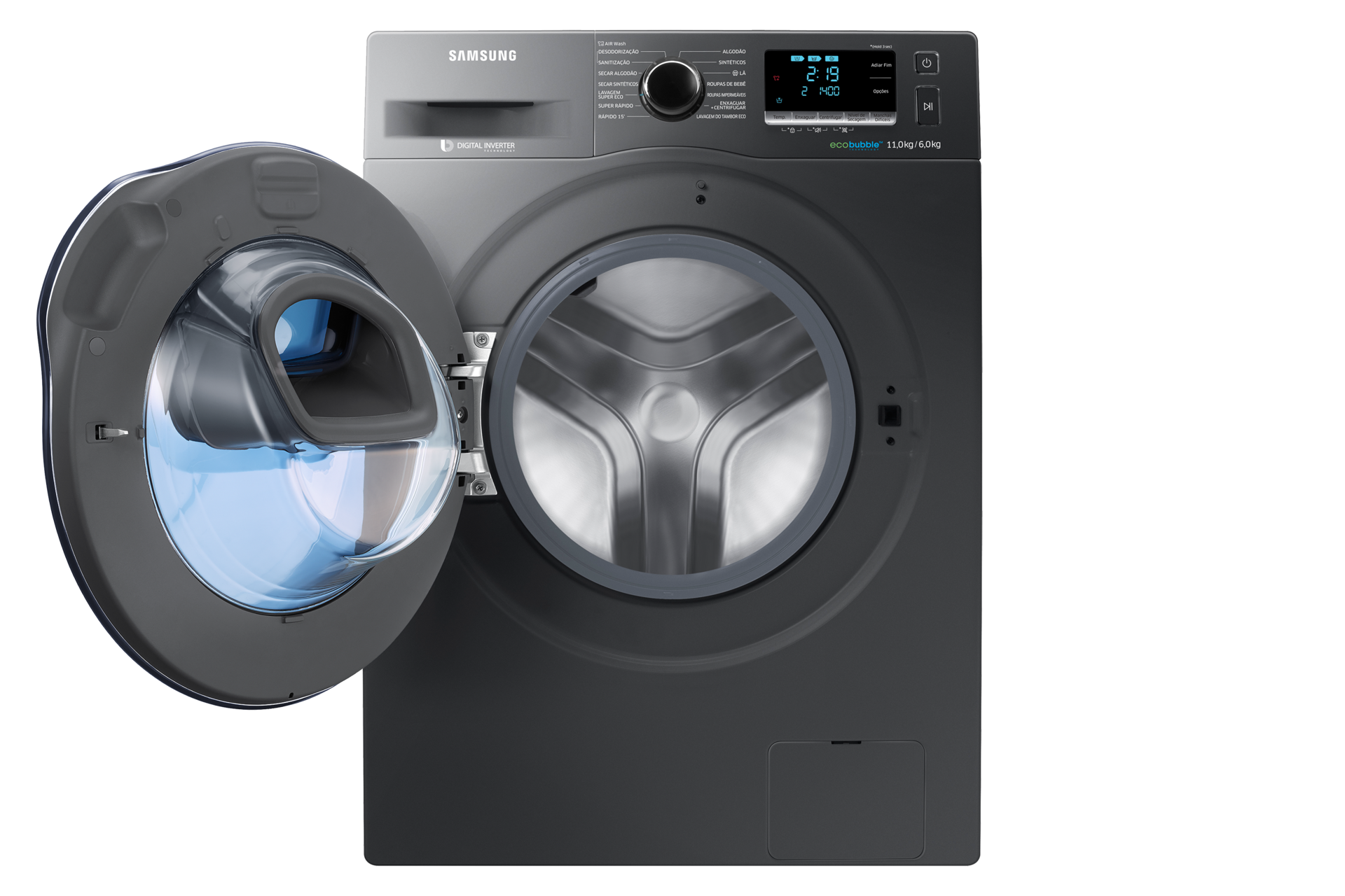 front-open titanium gray