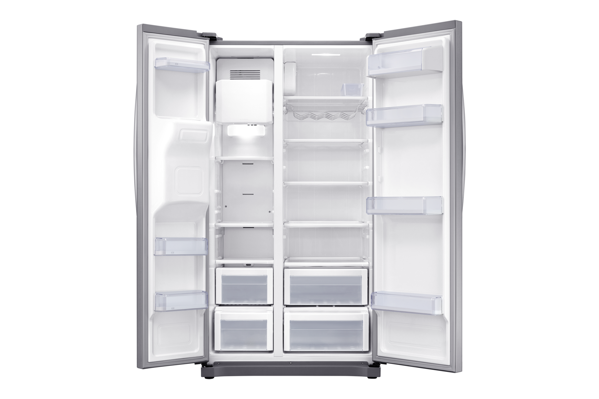  Samsung Refrigerador Side by Side RS50N Inox Look, 501 L (110 V) Frente  RS50N3413S8/AZ