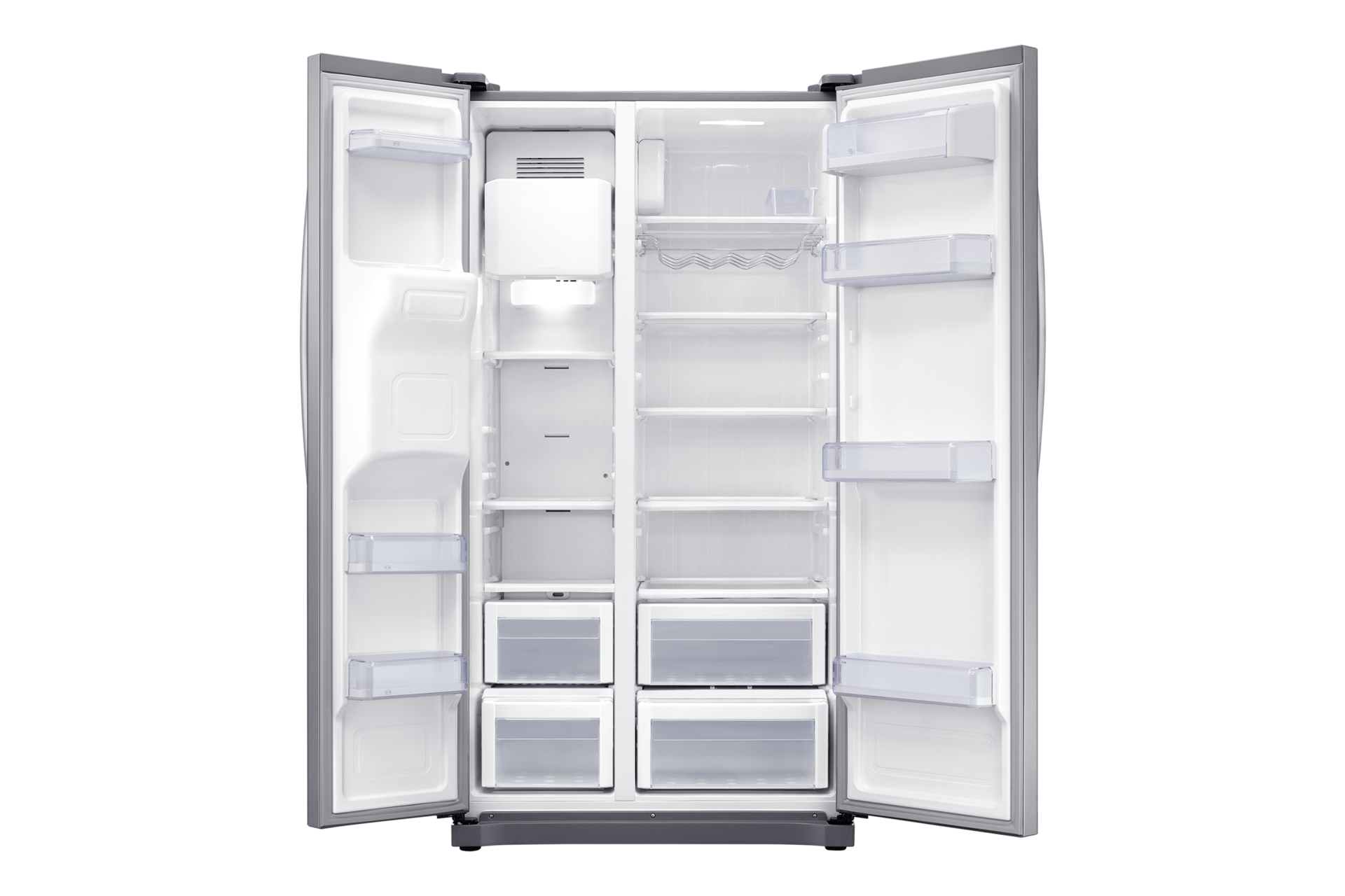  Samsung Refrigerador Side by Side RS50N Frente Inox Look RS50N3413S8/BZ