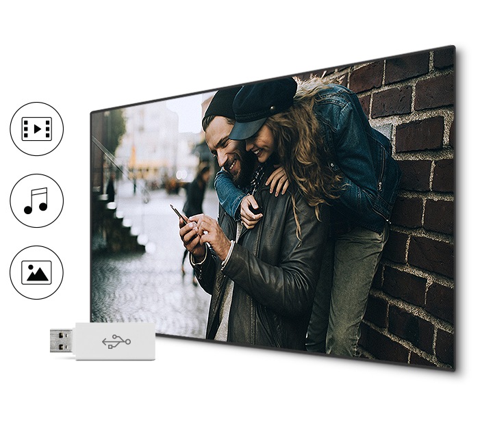 Smart TV Led 43" Samsung UN43J5290AG Full HD Wide Color Enhance Plus Wi
