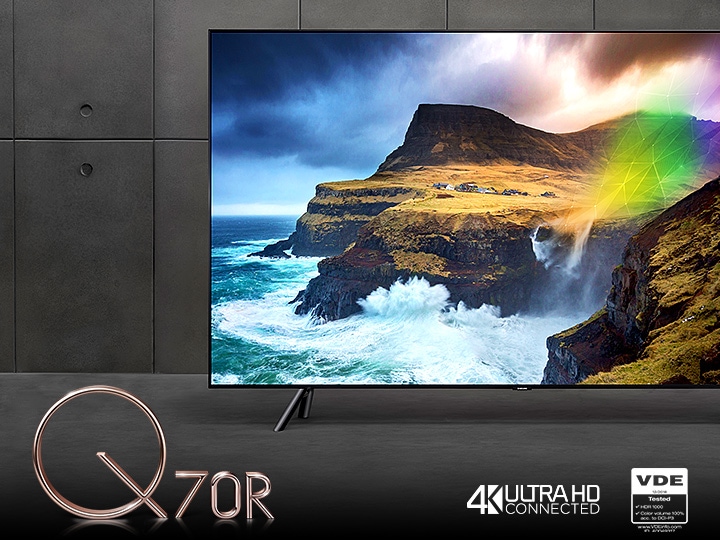 Qled Tv Uhd 4k 2019 Q70 55 Pontos Quânticos Direct Full Array 4x Hdr1000 Modo Ambiente