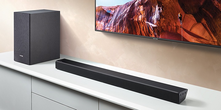 soundbar r550 subwoofer som zd canais imersiva experiência