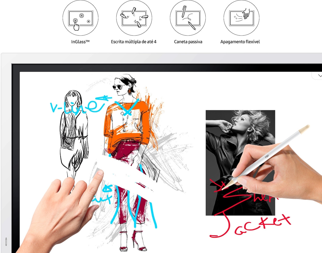 Desenhe, escreva e inspire novas ideias