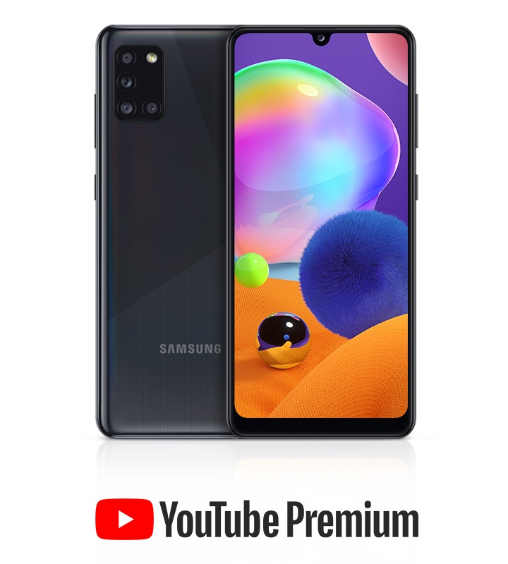 samsung galaxy a31 music player