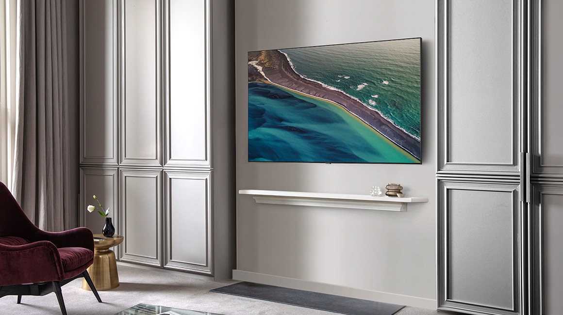 Samsung Smart TV QLED 4K Q80T 55", Pontos Quânticos, Modo Game, Som em