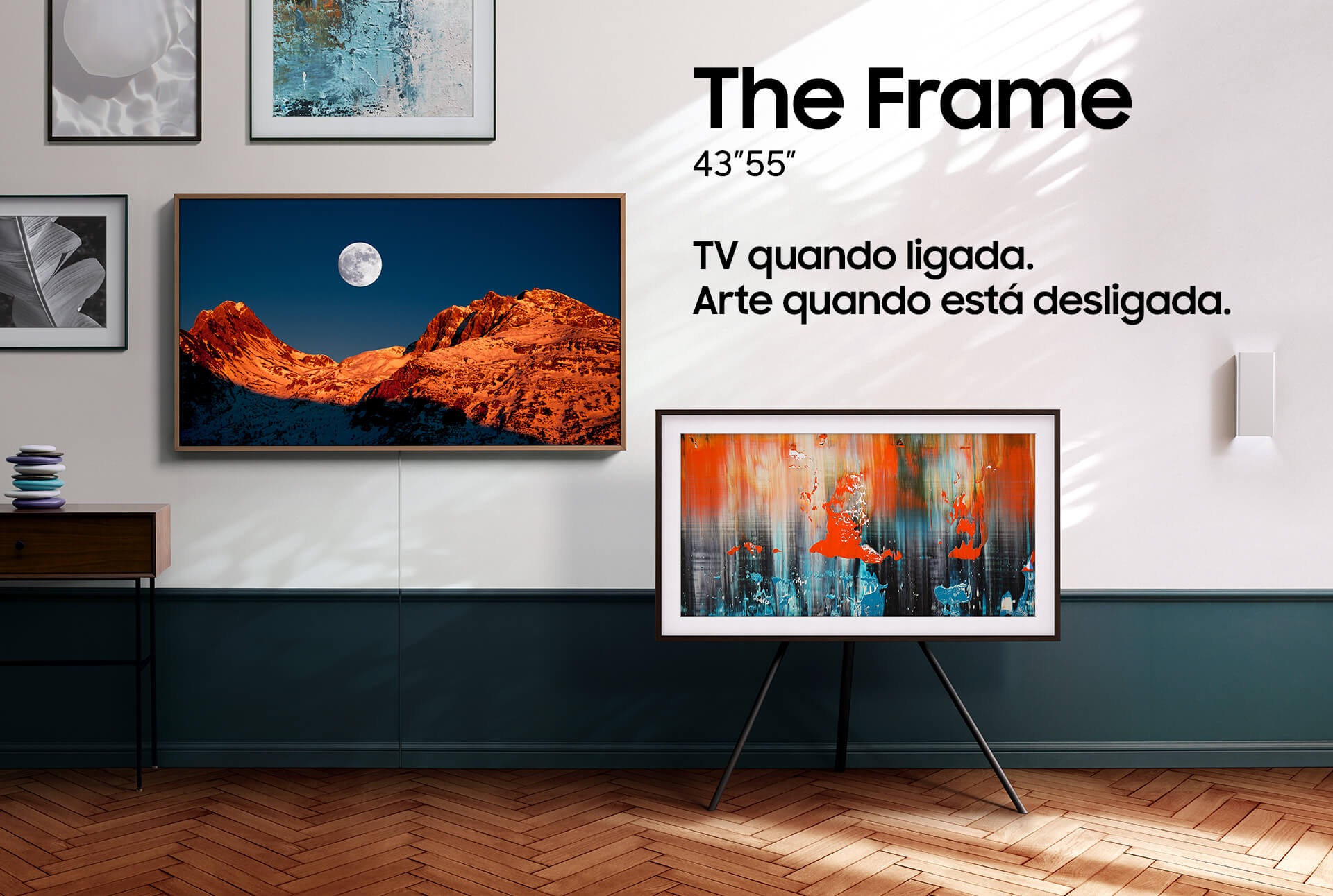 Samsung Smart TV QLED 4K The Frame 43“ 2020, com Modo Arte, Modo