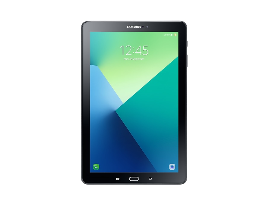 Tablet Samsung Galaxy Tab A 2016 10.1" LTE Frente Preta P585MZKPZTO