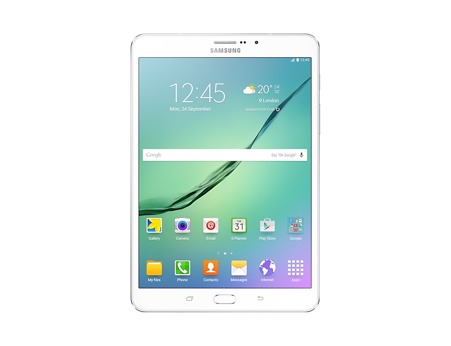 Tablet Samsung Galaxy Tab S2 8" 4G Frente Branco SM-T715YZWPZTO