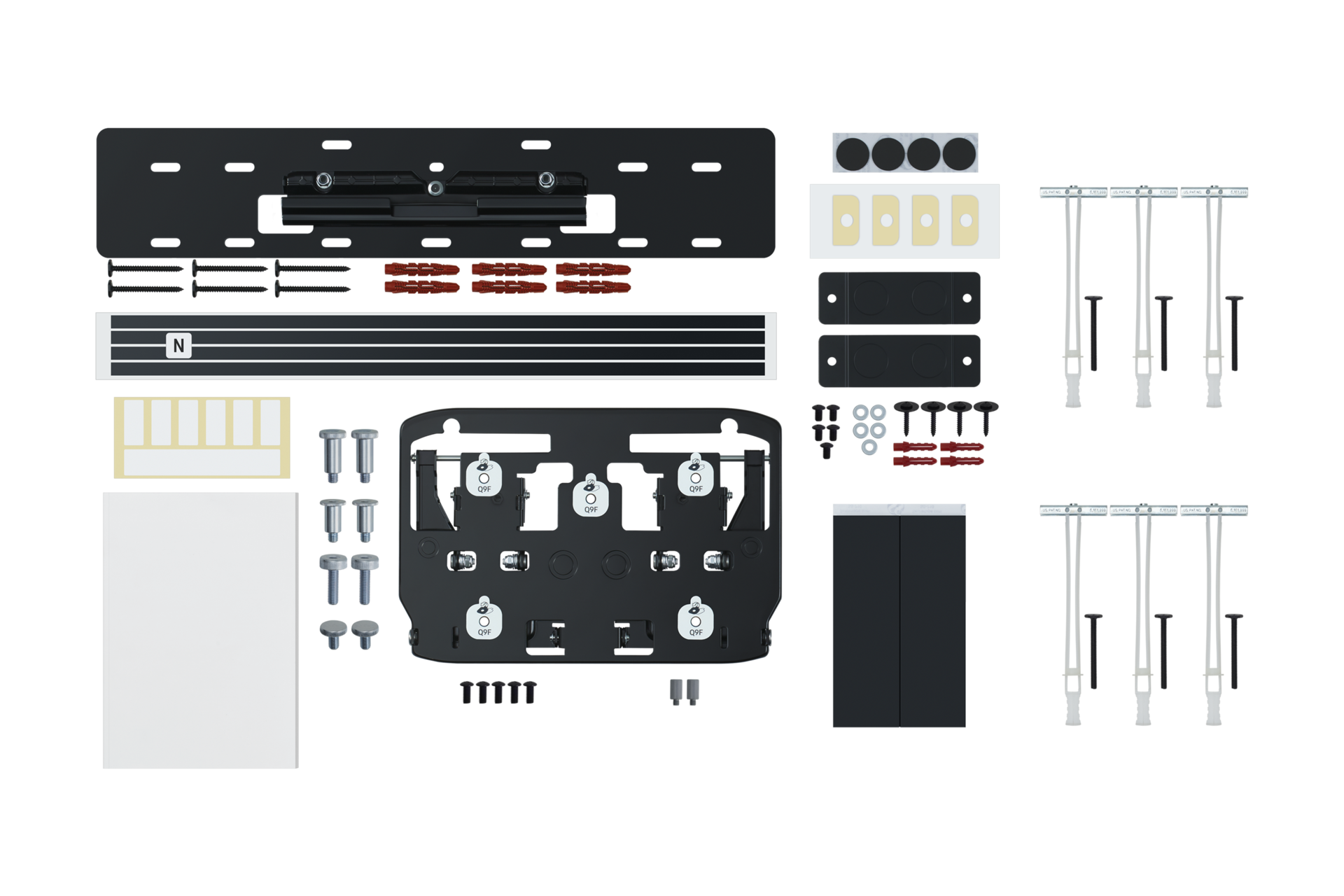 Suporte de parede modelo No Gap, exclusivo para QLED TV de 75” Conjunto Preto WMN-M21EA/ZX
