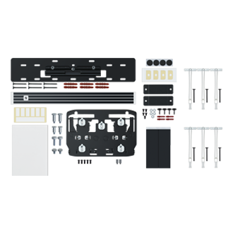 Suporte de parede modelo No Gap, exclusivo para QLED TV de 75” Conjunto Preto WMN-M21EA/ZX
