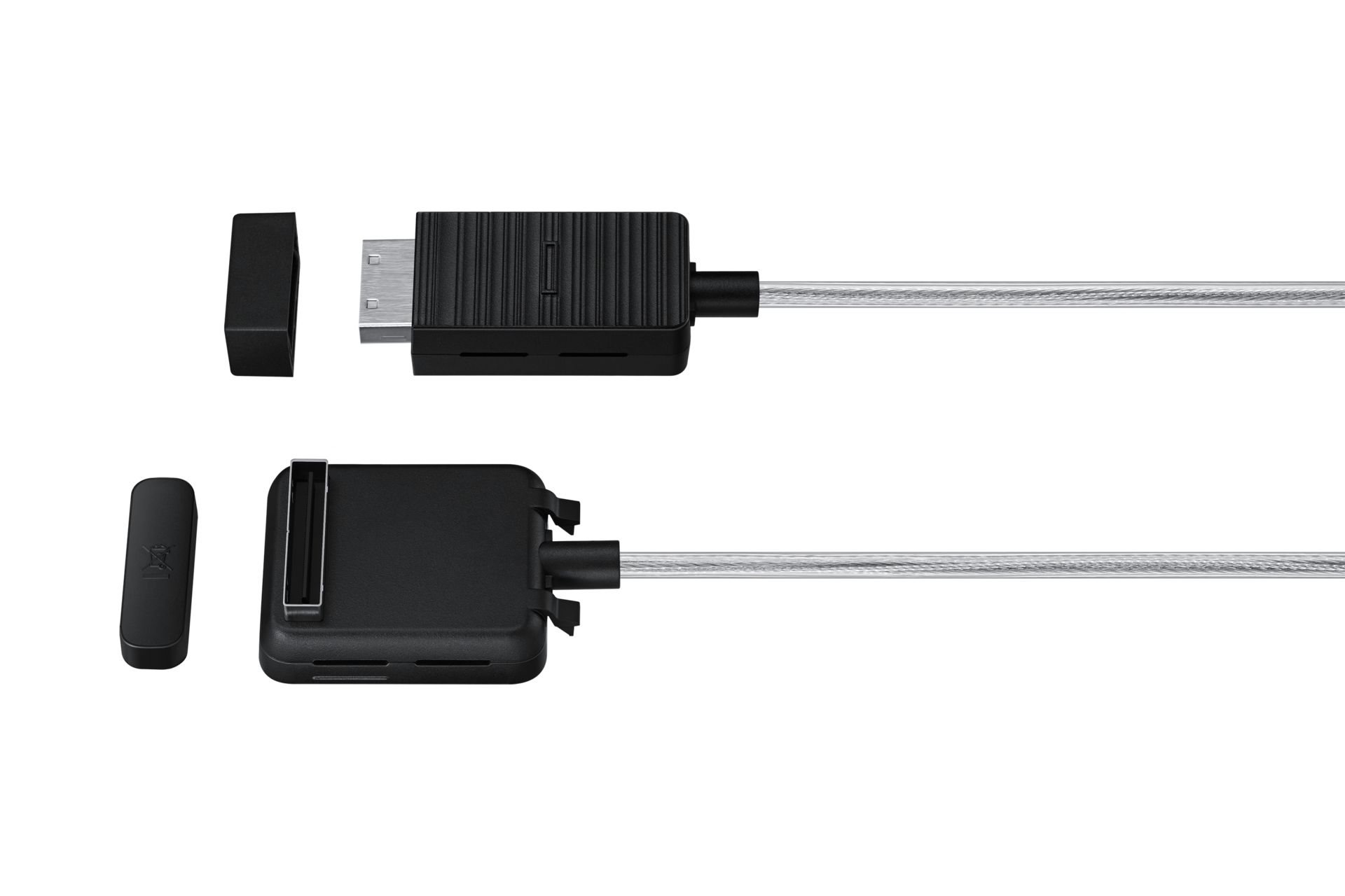 Novo Cabo Óptico Samsung de 15 metros exclusivo para QLED TVs de 2018 Detalhe  VG-SOCN15/ZX