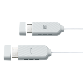 Samsung Cabo Óptico de 15 metros para QLED TV com o One Connect Detalhe Transparente VG-SOCM15ZX