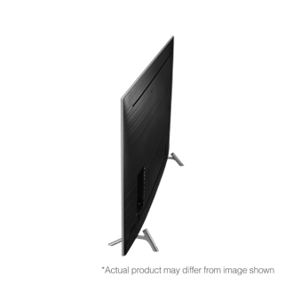 Nova QLED TV 2018 Samsung Q6FN 65" UHD 4K Perspectiva Direita Prata QN65Q6FNAGXZD