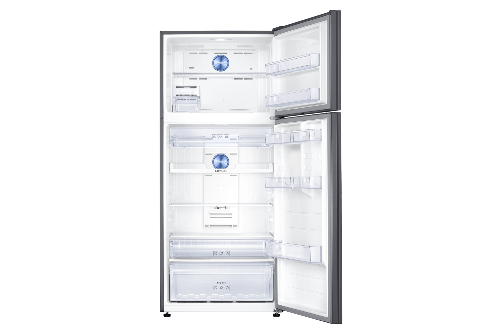 Refrigerador Samsung 5-em-1 Twin Cooling Plus™, 528 L (110 V) Frente Inox RT53K6240S8/AZ