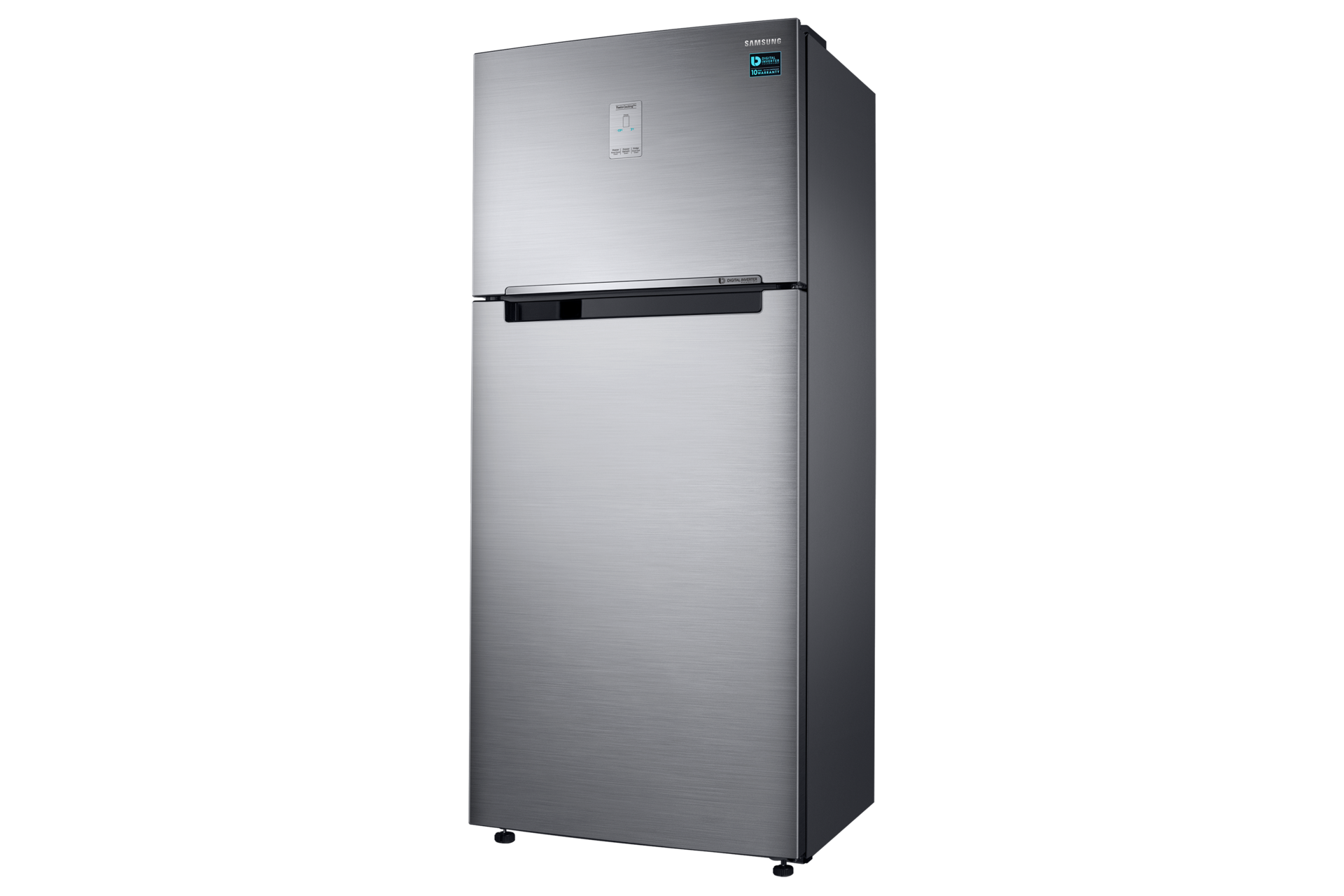 Refrigerador Samsung 5-em-1 Twin Cooling Plus™, 528 L (110 V) Perspectiva Direita Inox RT53K6240S8/AZ