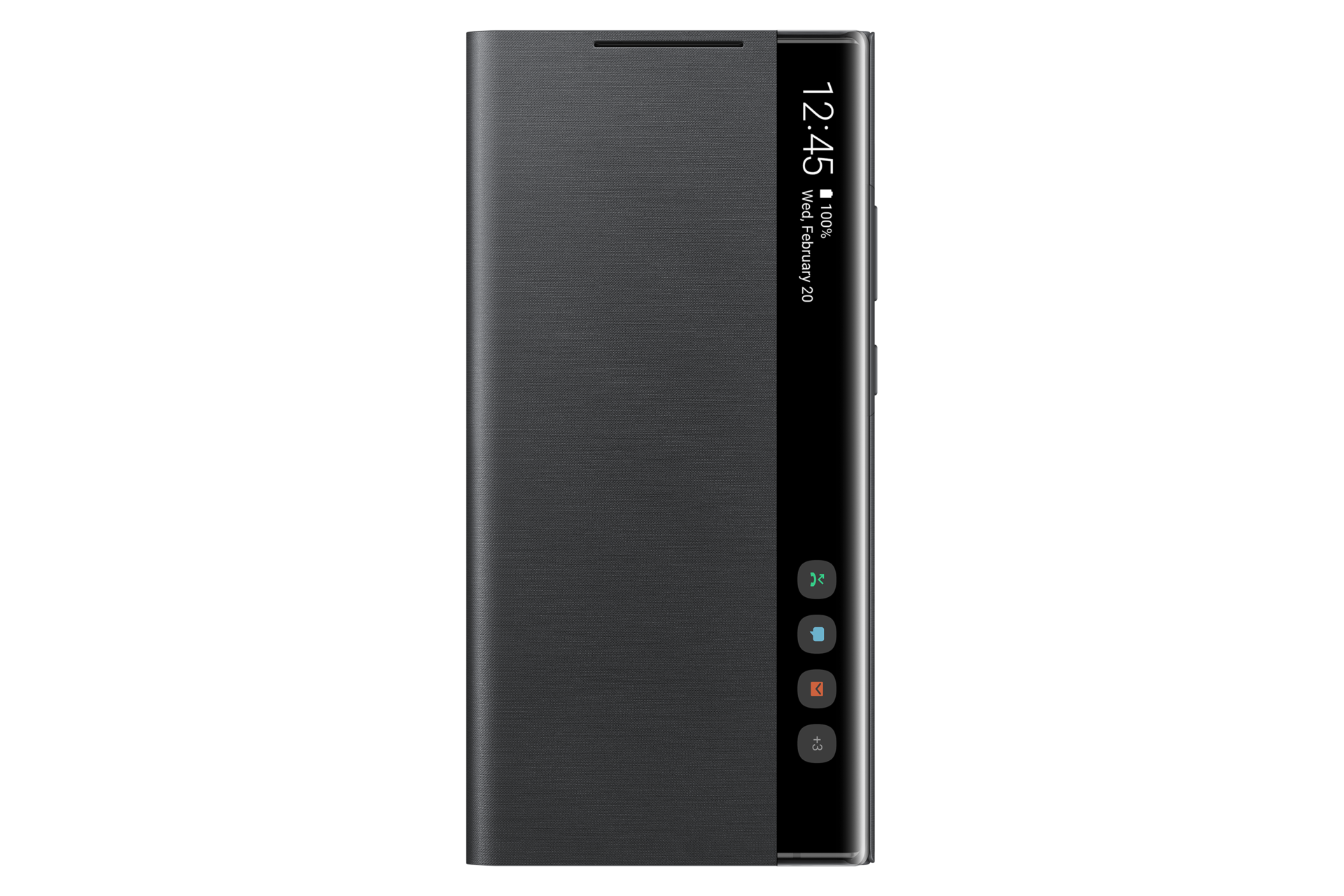 Capa protetora Galaxy Note20 Ultra Smart Clear View | Samsung