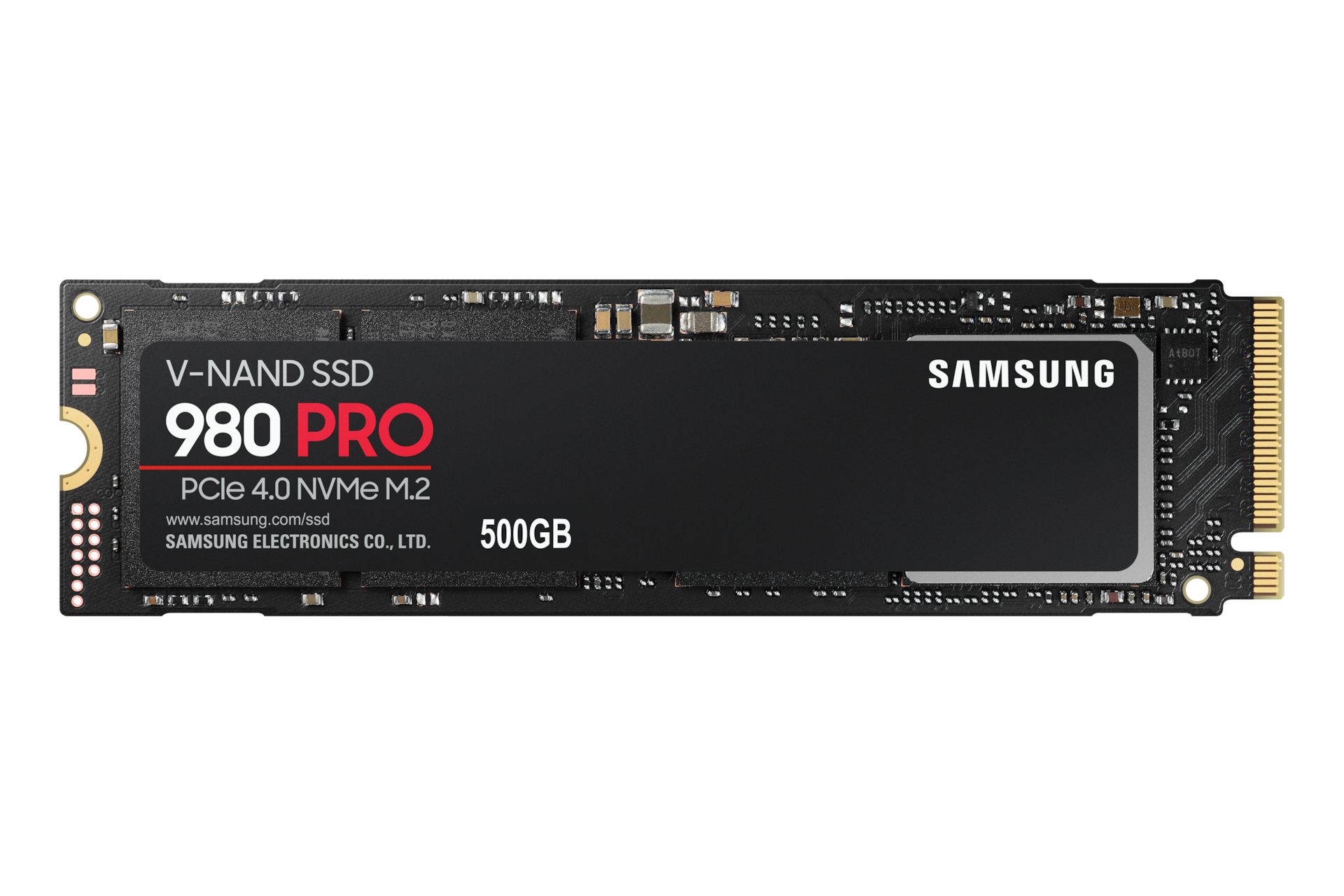 Image of Samsung 980 PRO 500GB PCIe NVMe 4.0 M.2 Internal SSD (MZ-V8P500B)