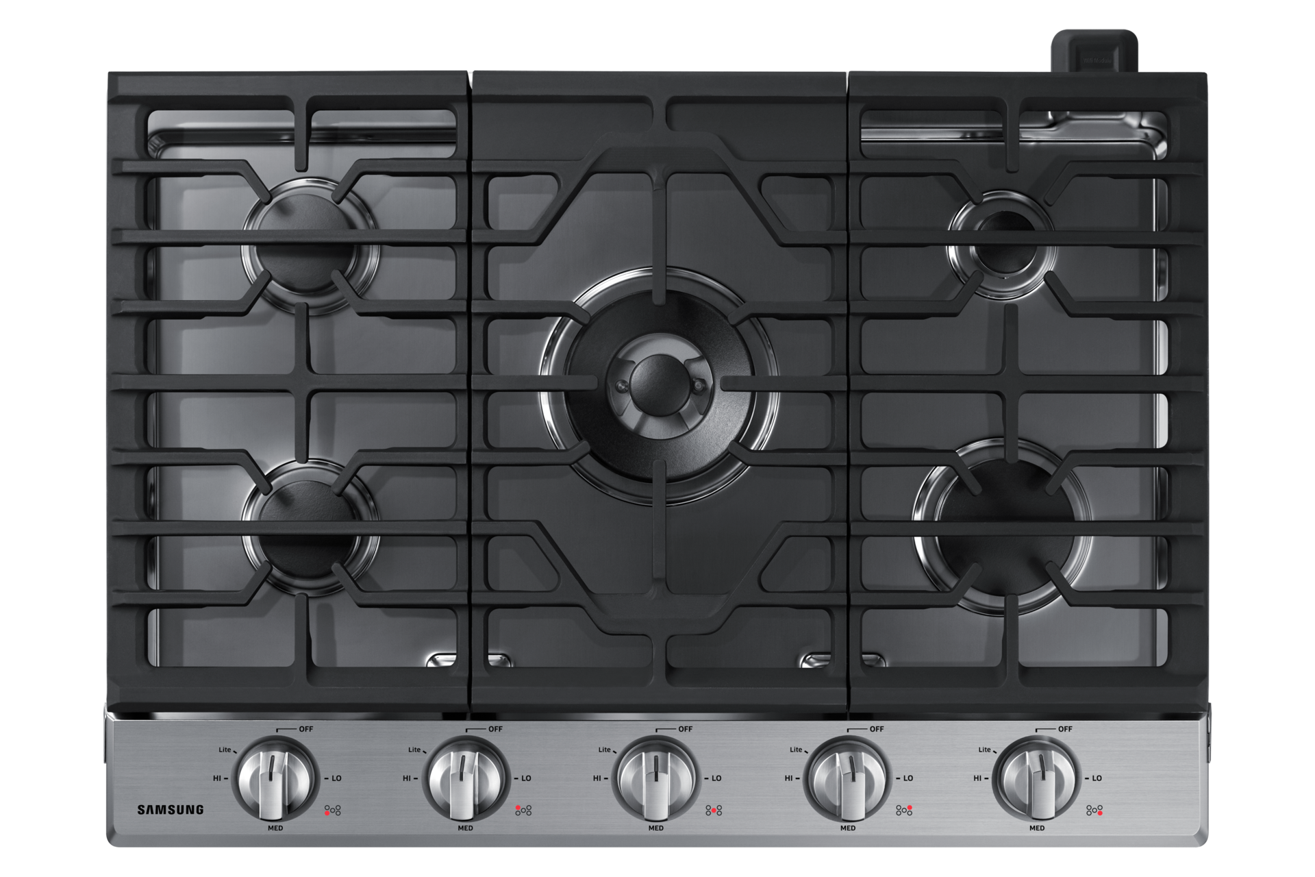 Samsung Na30k6550ts Gas Cooktop With 19k Btu Dual Burner 56000