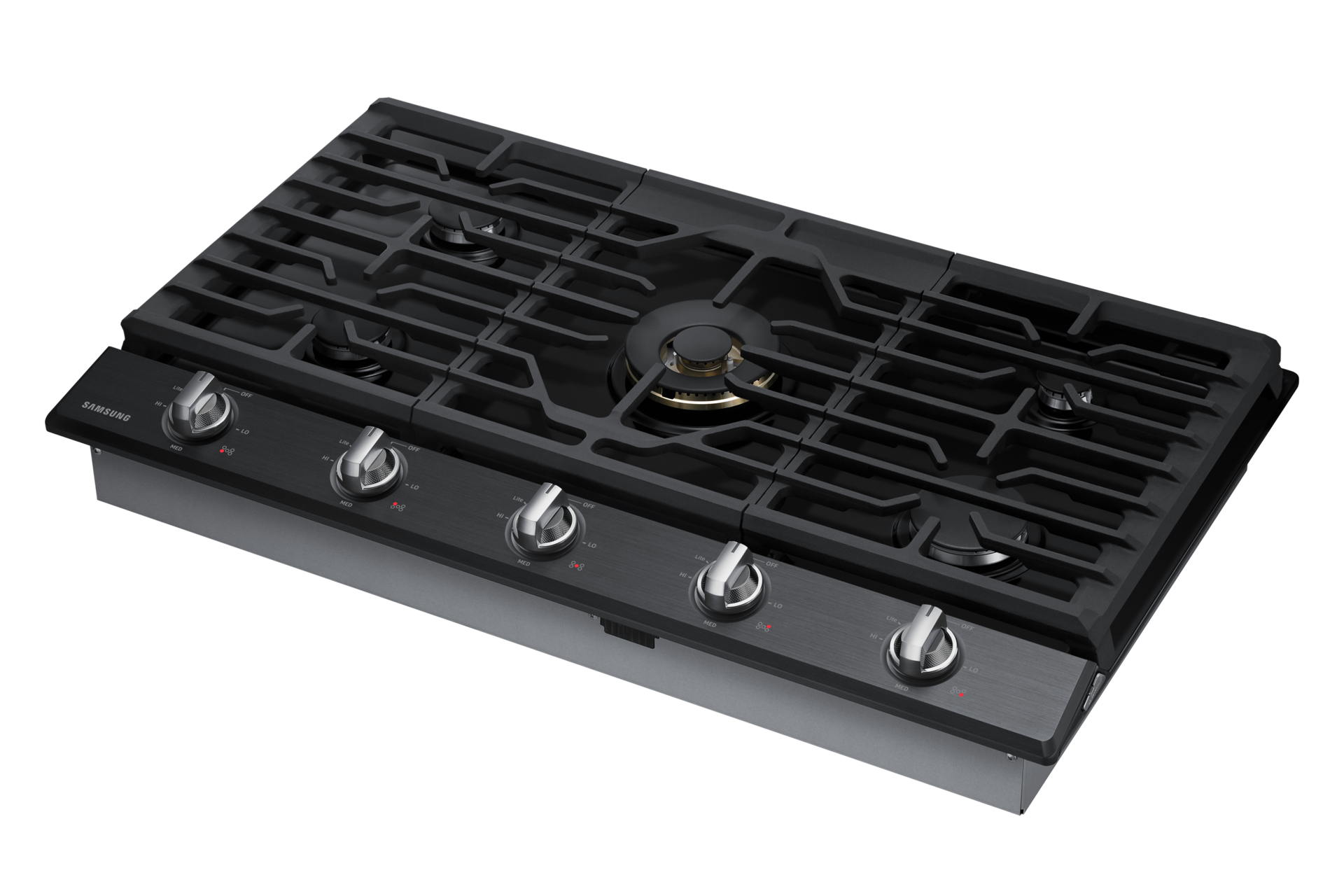 36" Gas Cooktop with 22 K BTU Dual Burner, NA36N7755TG/AA (Black
