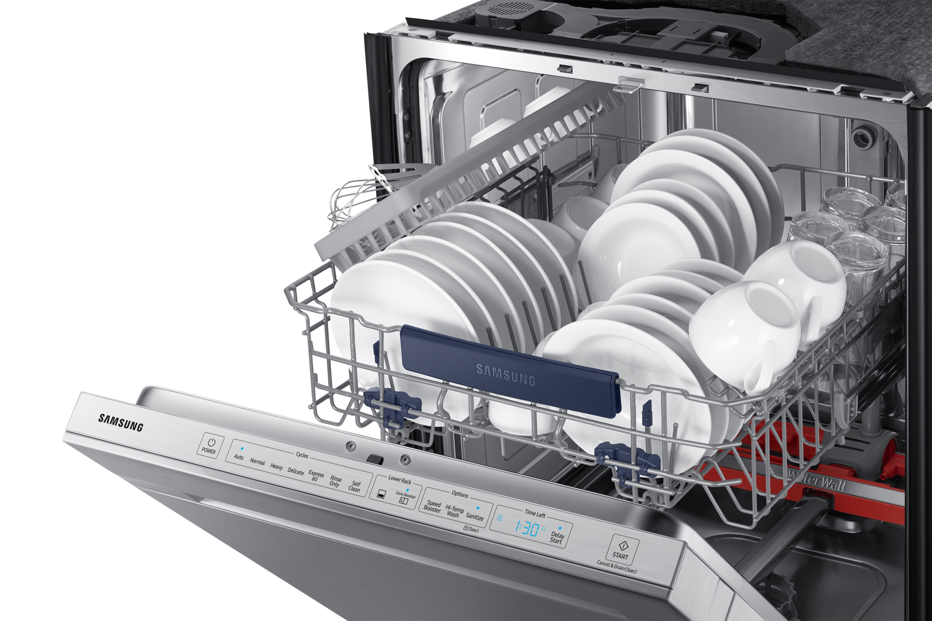 Samsung DW80M9550US Premium Dishwasher with WaterWall™ Technology