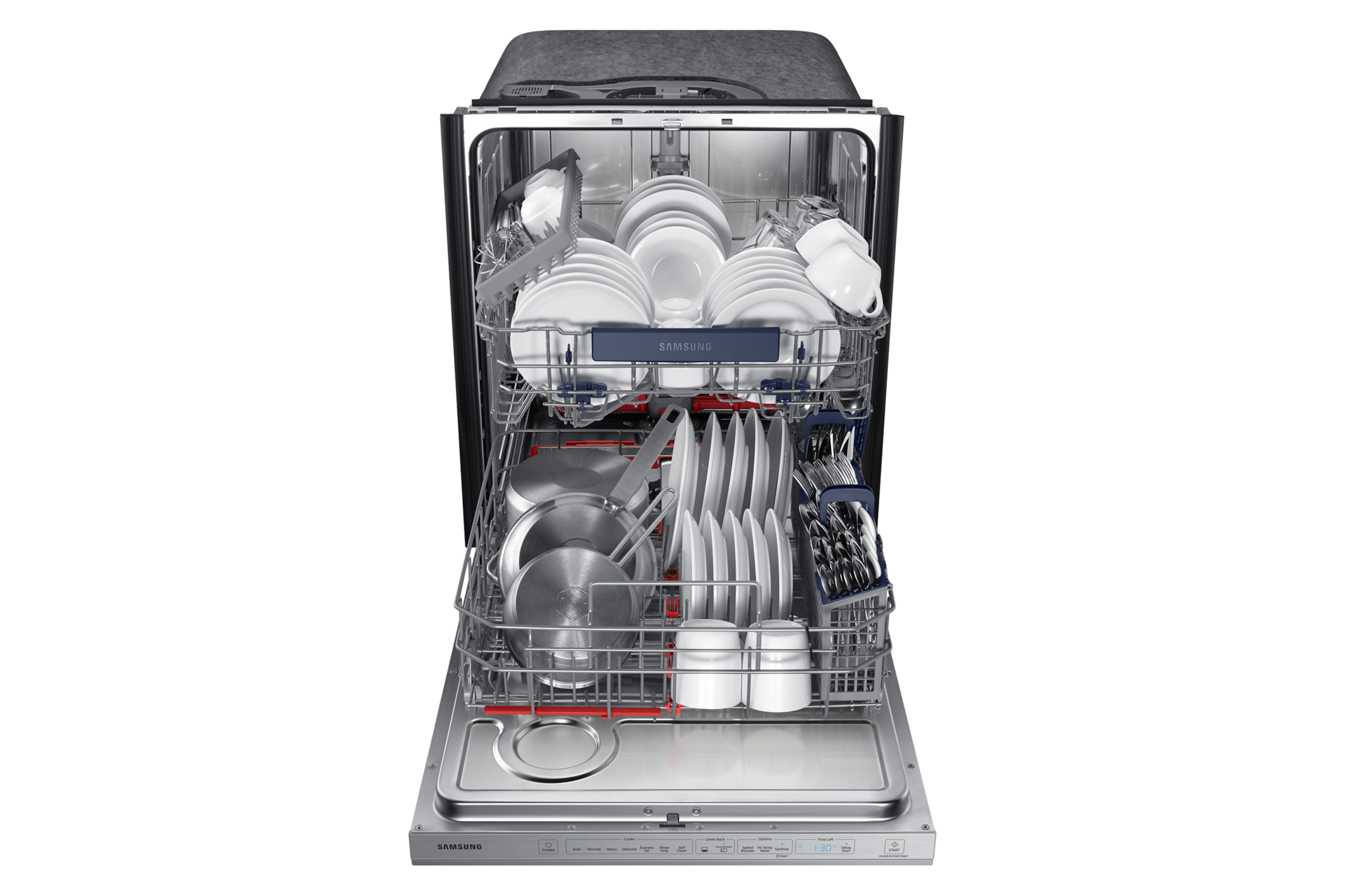 Samsung DW80M9550US Premium Dishwasher with WaterWall™ Technology