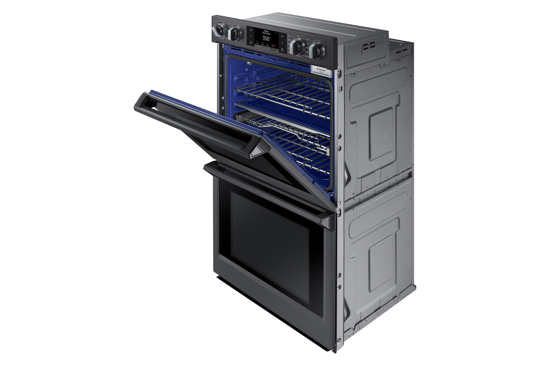 NV51K7770DG Convection Double Oven with Steam Bake and Flex Duo, 10.2