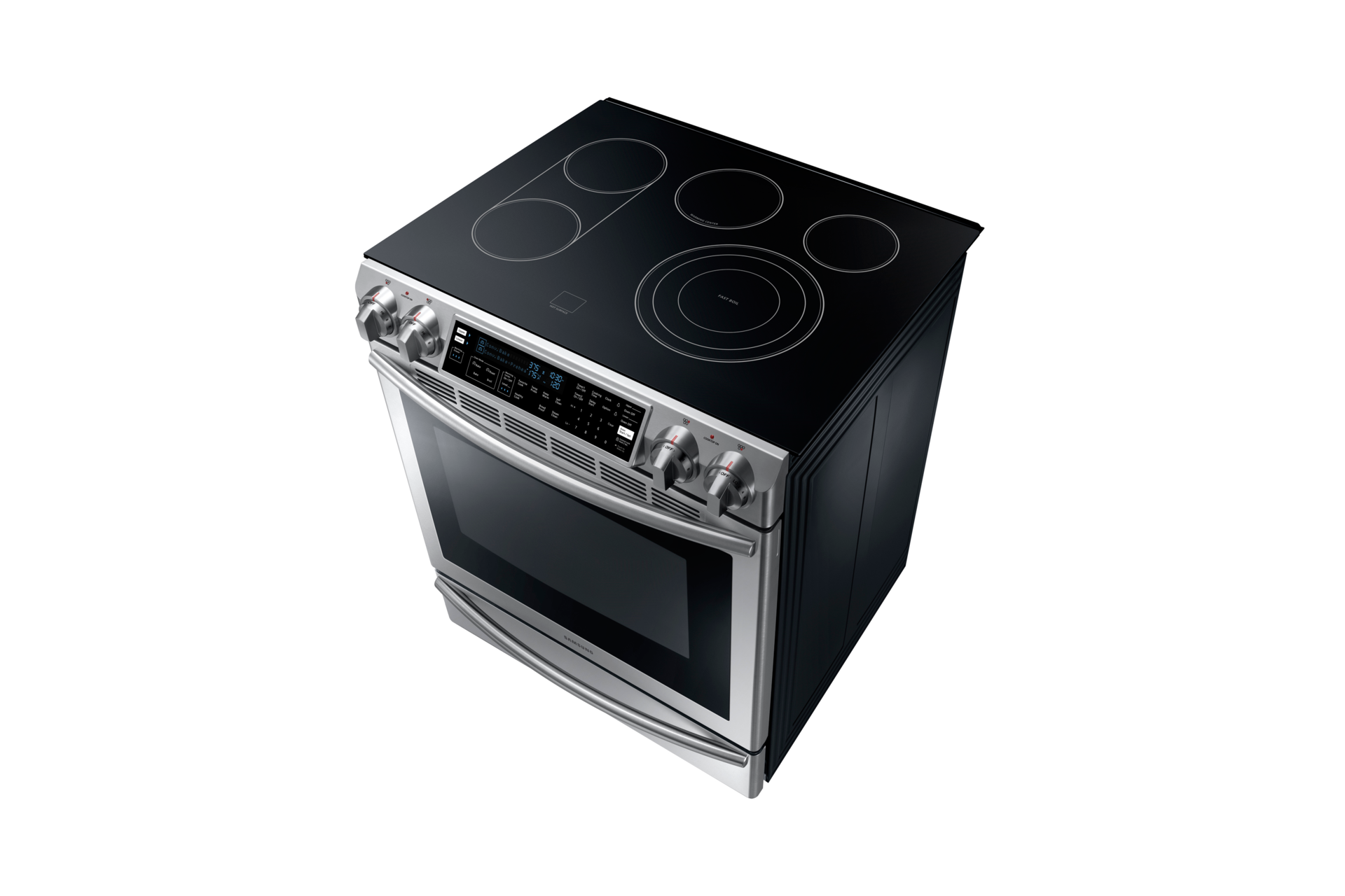 Samsung NE58F9710WS Electric Range, 5.8 cu.ft Samsung CA