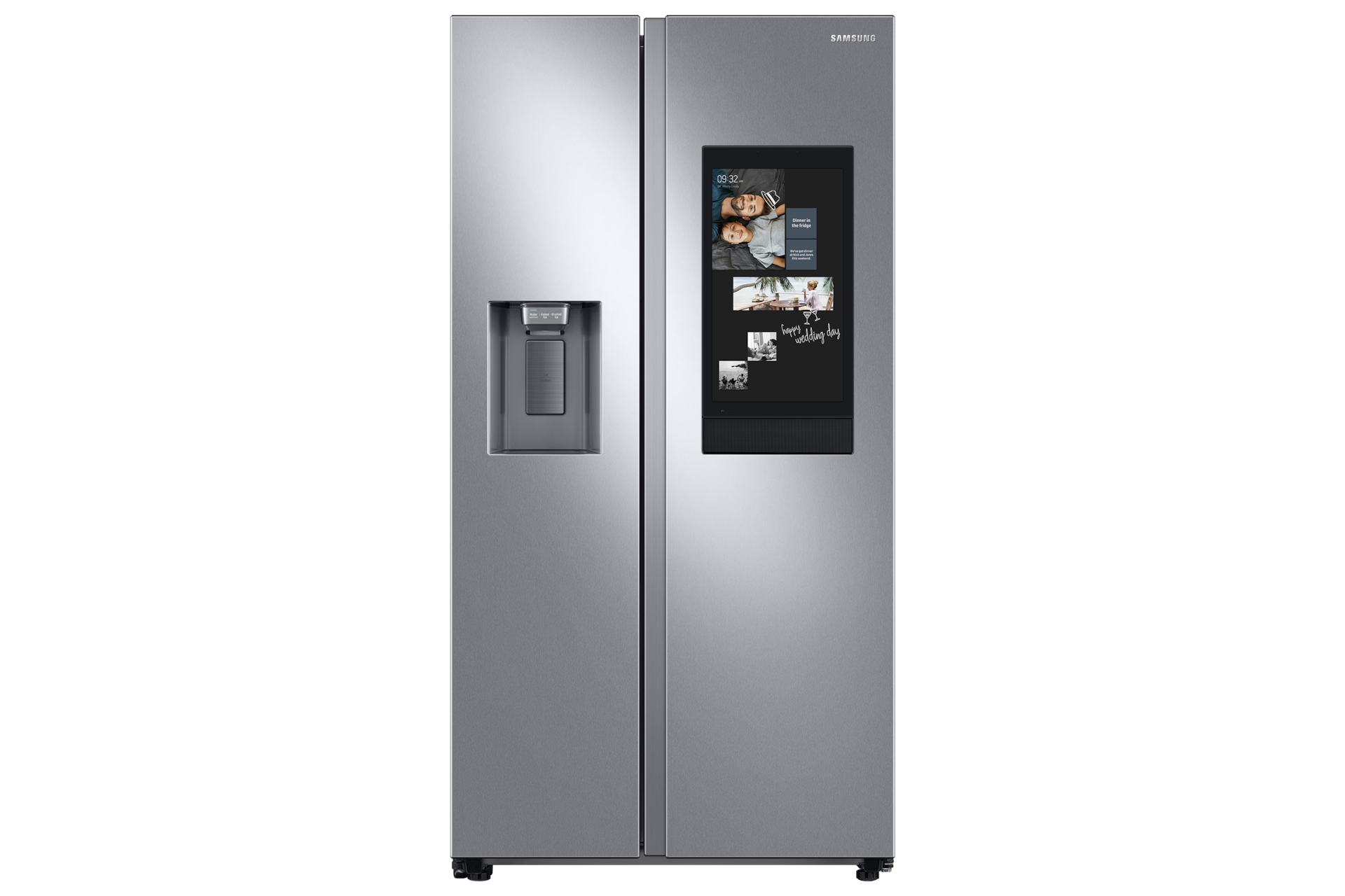 Image of Samsung 36  Counter-Depth Side by Side Refrigerator with Family Hub&trade;