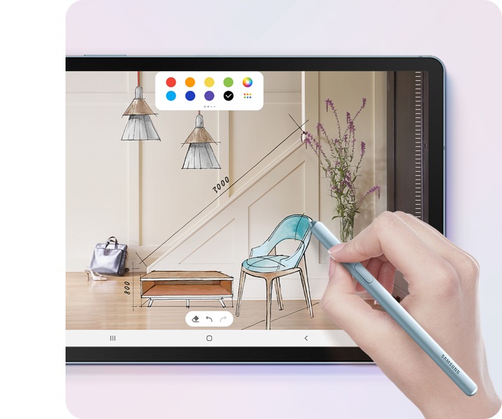drawing with samsung galaxy tab s6