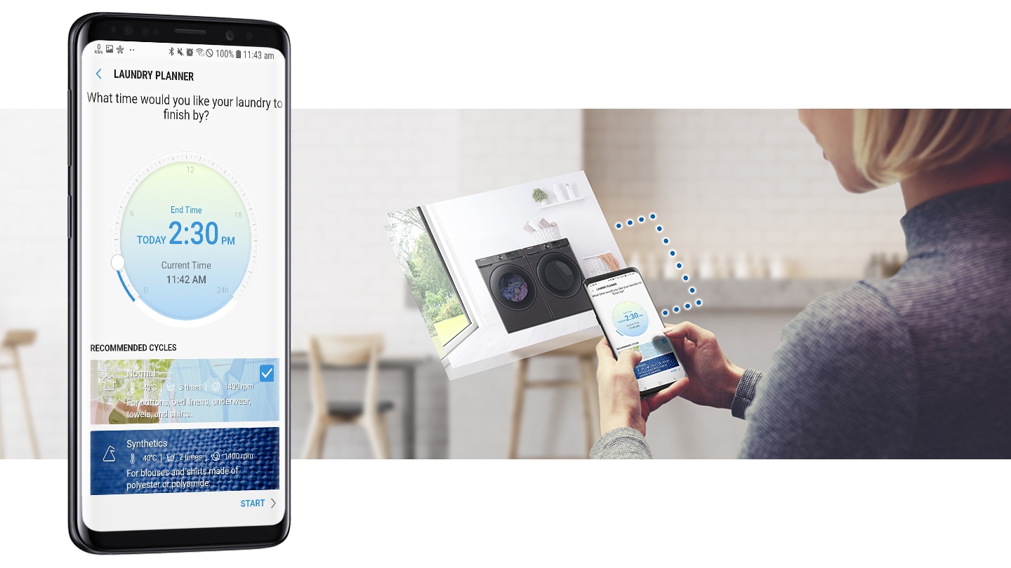 AI-powered laundry care