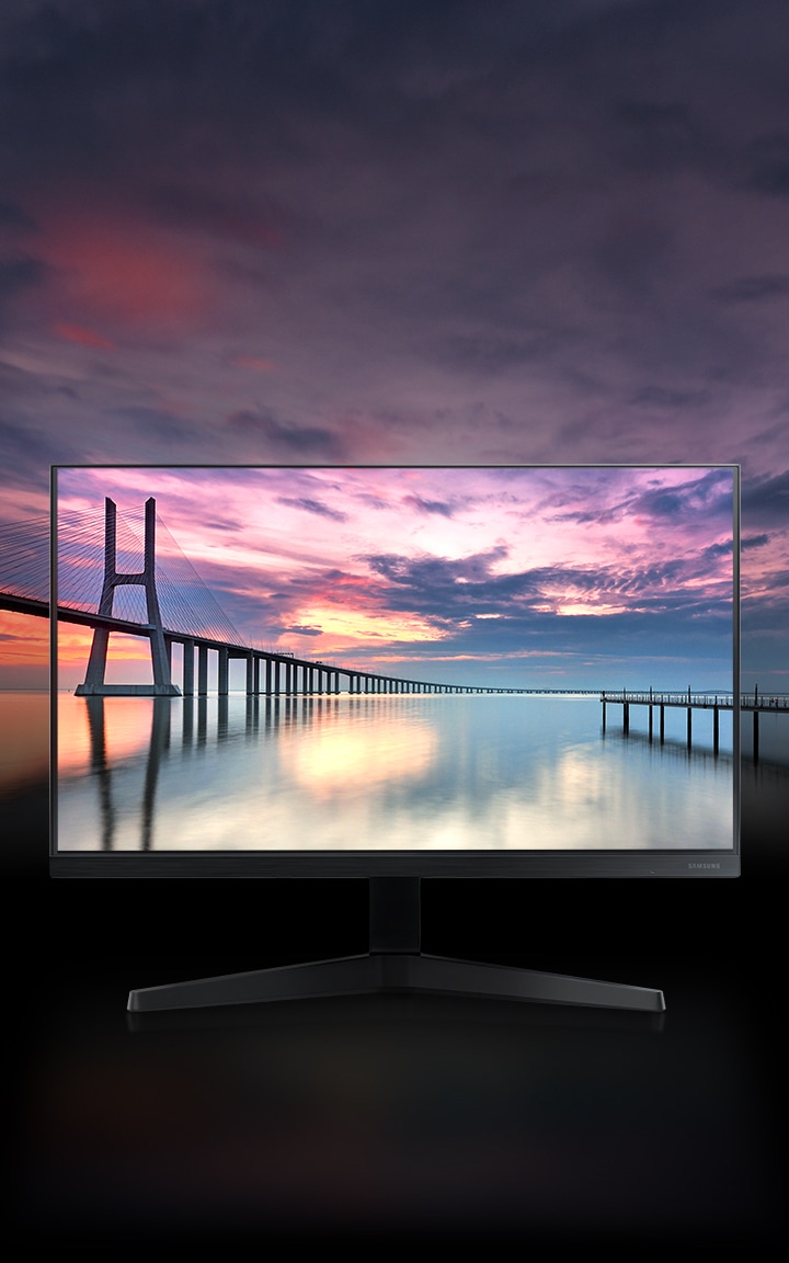 22 Inch Flat FHD Monitor with Borderless Design Samsung Canada