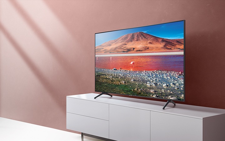 Téléviseur SAMSUNG 55 Smart 4K Crystal UHD 55TU7000