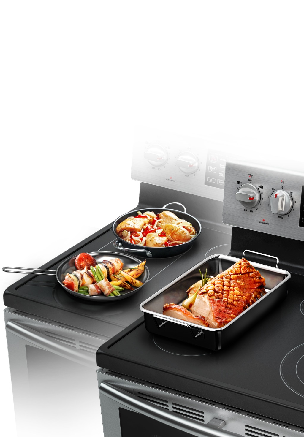 Electric Range with Flex Duo™, 5.9 cu.ft NE59T7851WS/AC Samsung CA