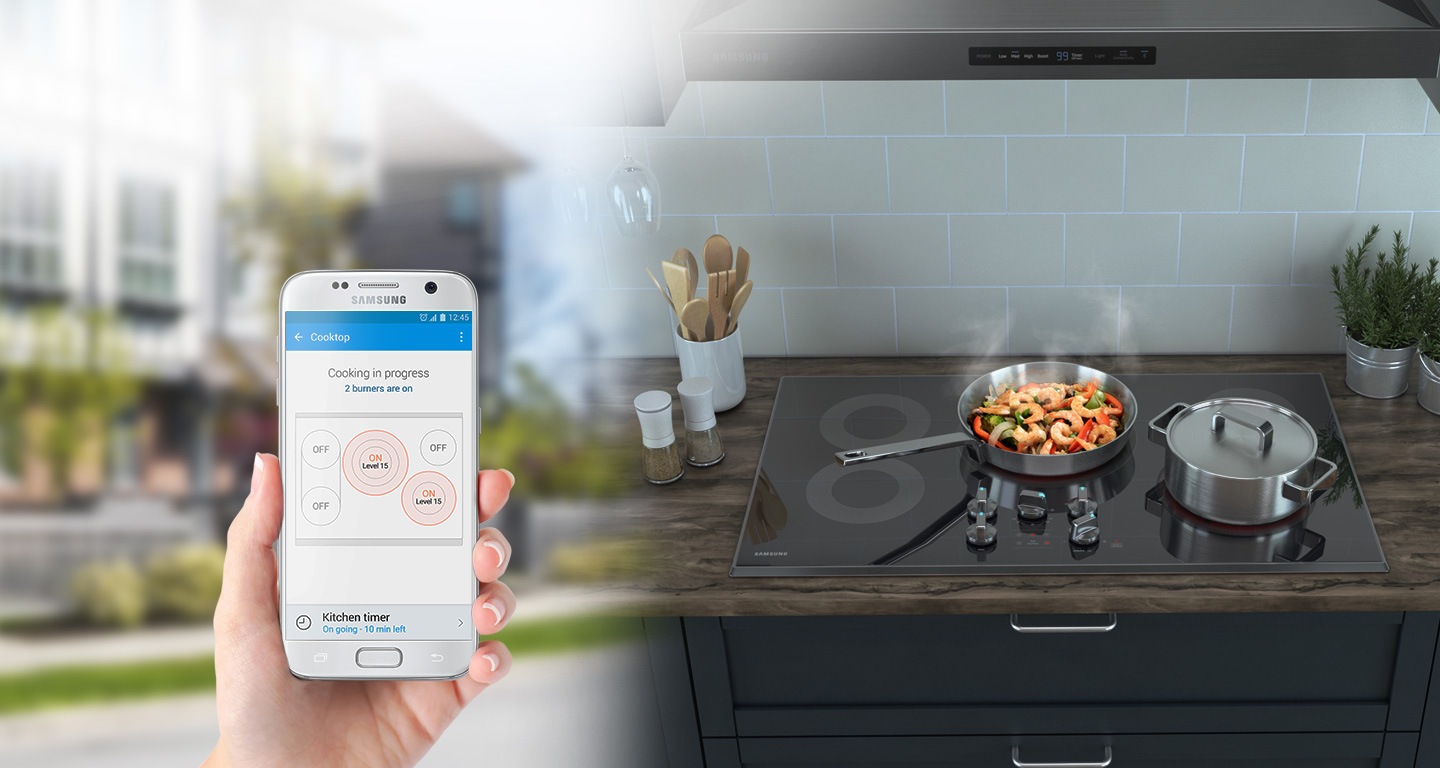 Remote & convenient cooktop monitoring