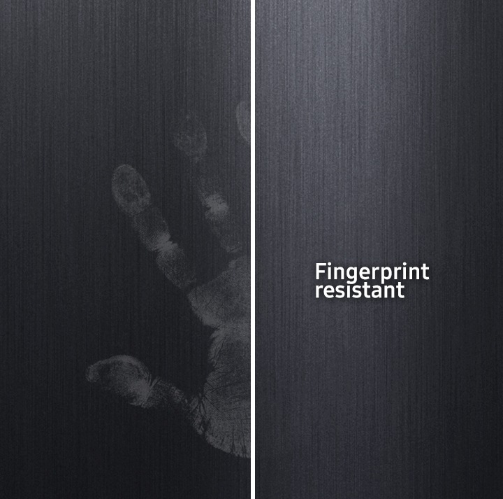 Fingerprint resistant finish