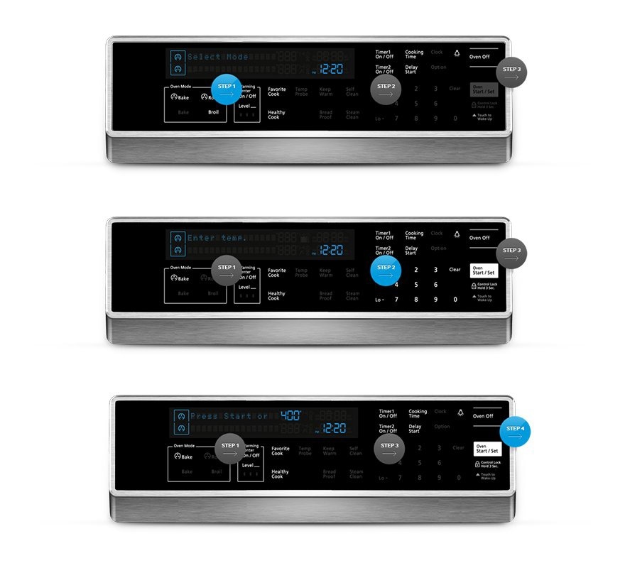 Samsung NE58F9500SS Electric Range, 5.8 cu.ft Samsung CA