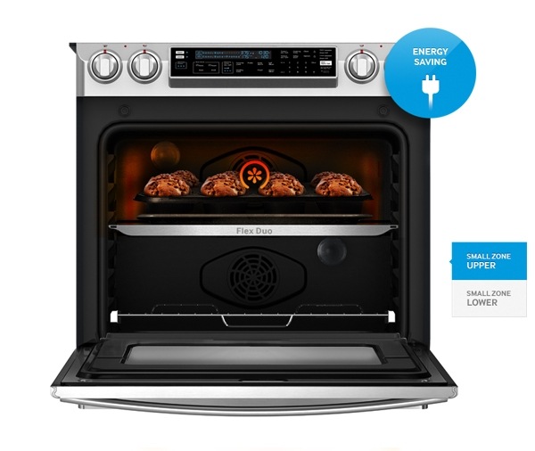 Samsung NE58F9710WS Electric Range, 5.8 cu.ft Samsung CA