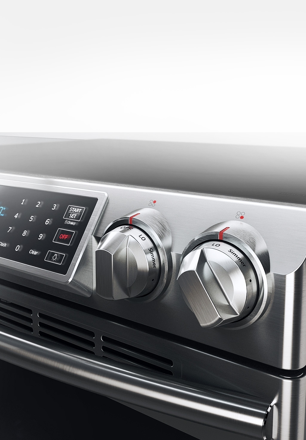 NE58K9560WS Induction Range with Virtual Flame Technology™, 5.8 cu.ft