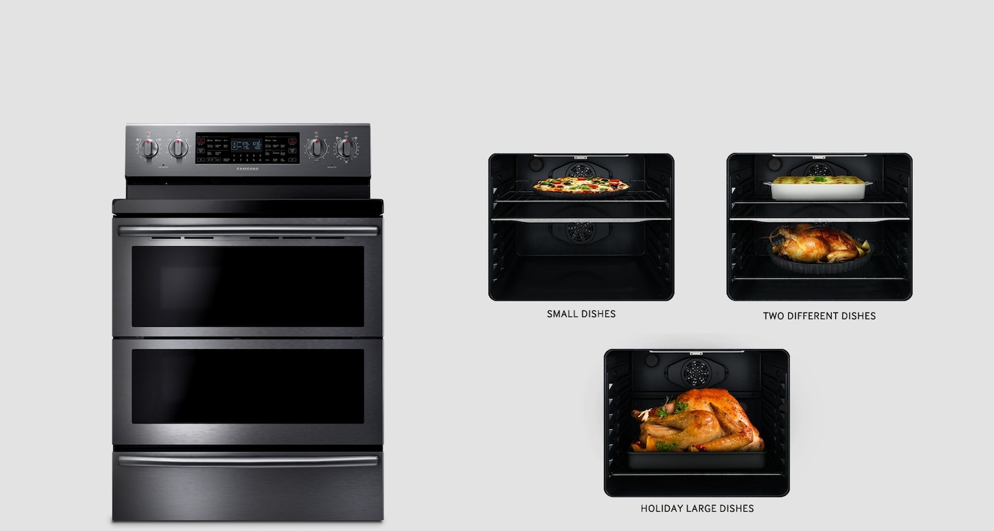Three ovens in one