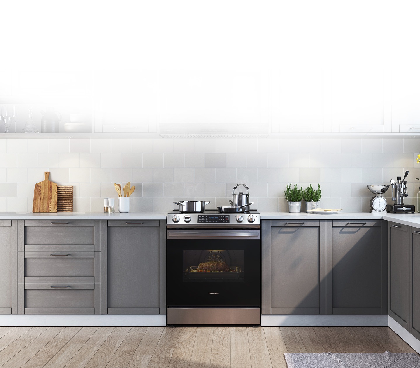 6.3 cu. ft. Electric Range with Slidein Design in Stainless Steel