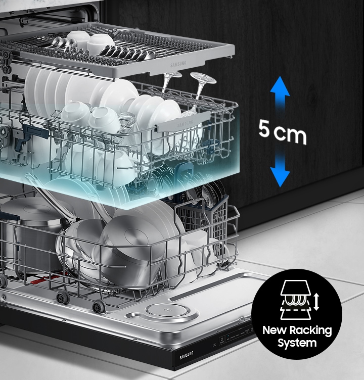 Samsung dishwasher best sale 3rd rack