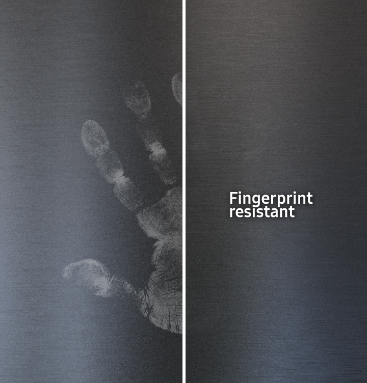 Fingerprint resistant finish