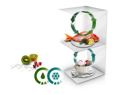 Keeping foods in peak condition starts with Twin Cooling Plus™ Technology