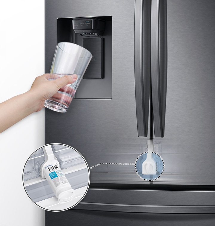Samsung French Door Fridge with SpaceMax Technology RF27T5201SG