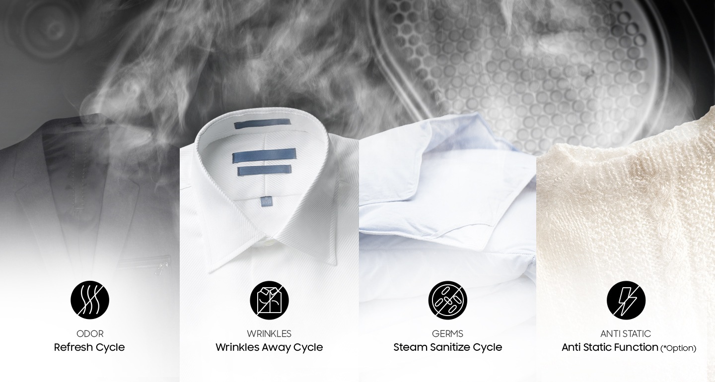 Freshen up clothes