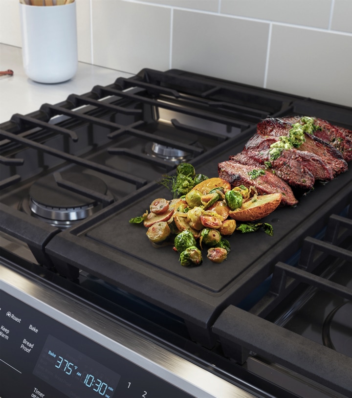 More lasting heat, more even cooking