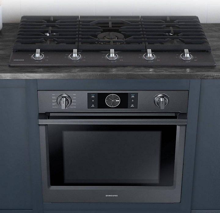 36" Gas Cooktop with 22 K BTU Dual Burner, NA36N7755TG/AA (Black