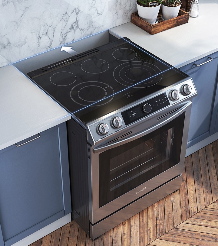 6.3 cu.ft. Electric Range with with True Convection and Air Fry in