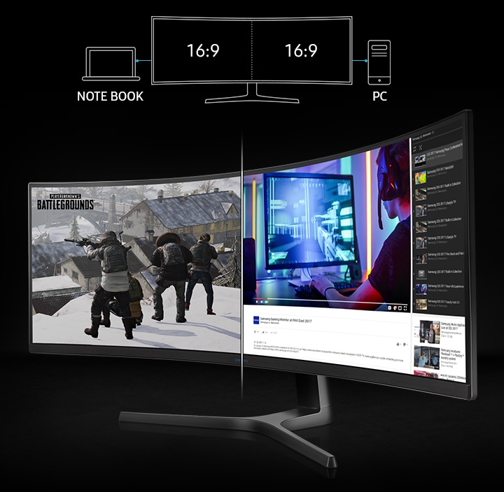 49” Super Ultra-Wide Dual QHD 32:9 Gaming monitor